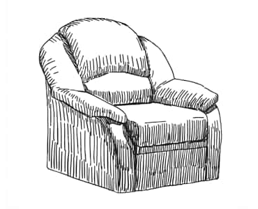 химчистка кресла тип 3
